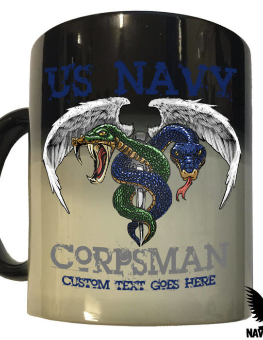 US Navy Corpsman Lava Mug