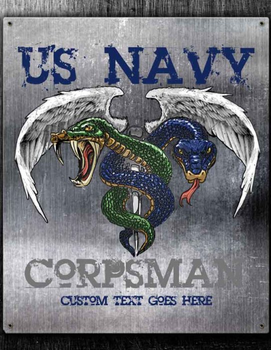 Navy Corpsman Caduceus