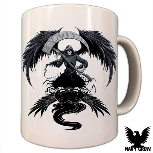 US Navy IYAOYAS Grim Reaper Coffee Mug