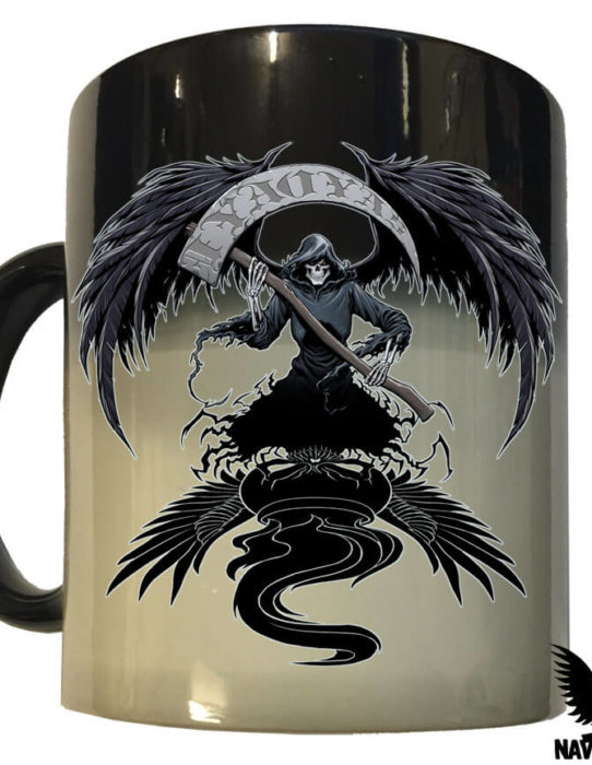 US Navy IYAOYAS Grim Reaper Lava Coffee Mug