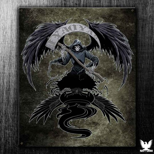 IYAOYAS Grim Reaper US Navy Military Sign