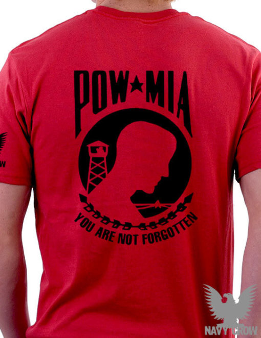 POW MIA You Are Not Forgotten Military Shirt