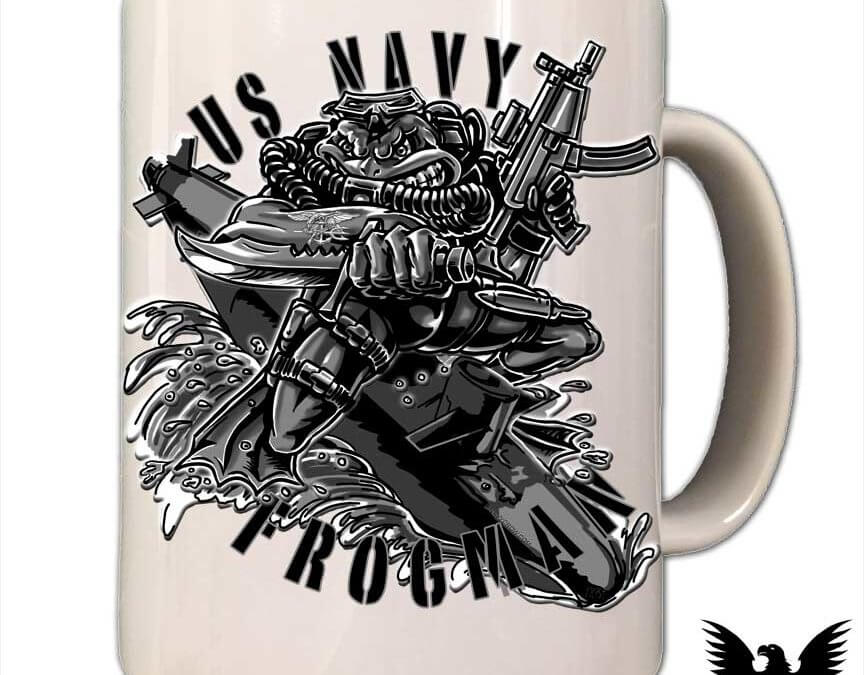 SEAL Frogman US Navy Coffee Mug