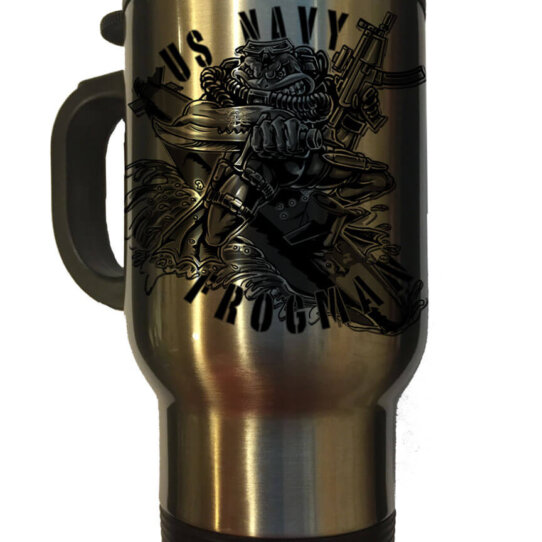 SEAL Frogman US Navy Travel Mug