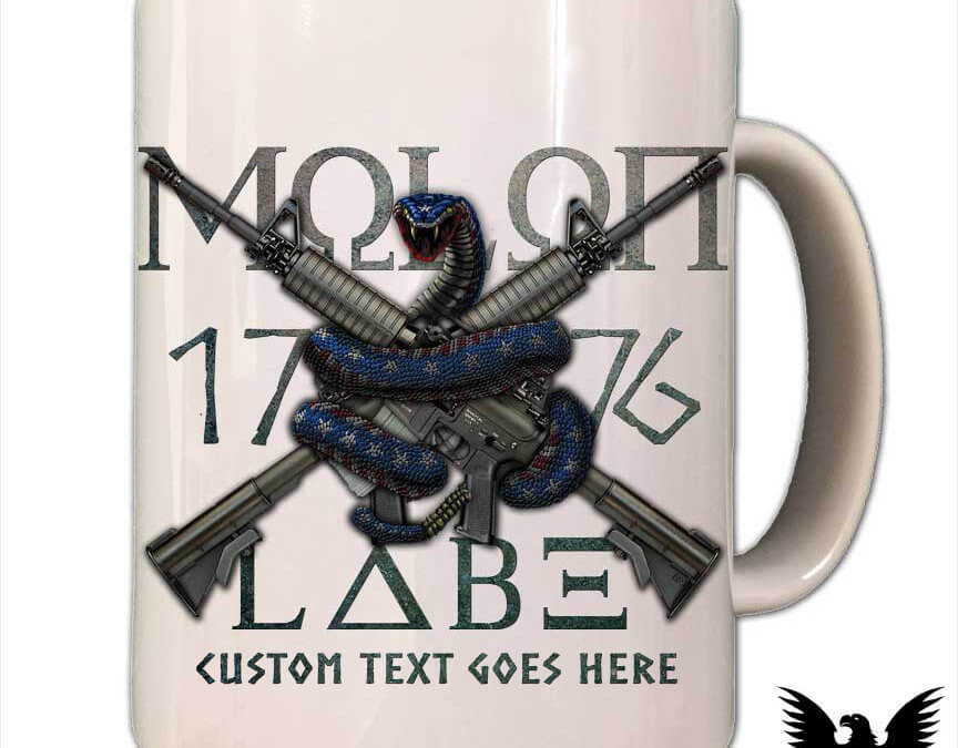 Molon Labe 1776 US Navy Coffee Mug