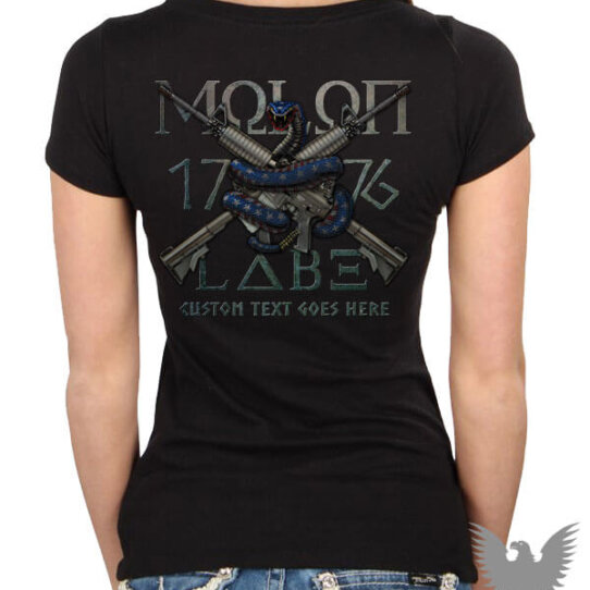 Molon Labe 1776 US Navy Women’s Shirt