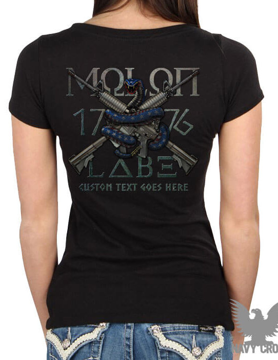 Molon Labe Womens Shirt