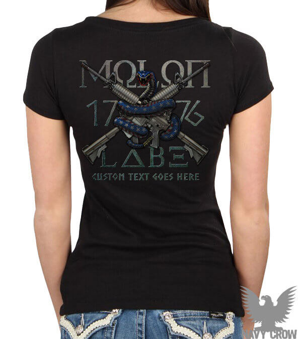 Molon Labe 1776 US Navy Women’s Shirt