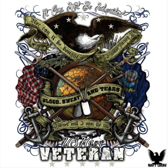 US Navy Veteran Sticker