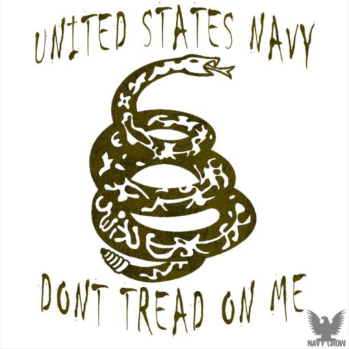 Don't Tread On Me US Navy Sticker