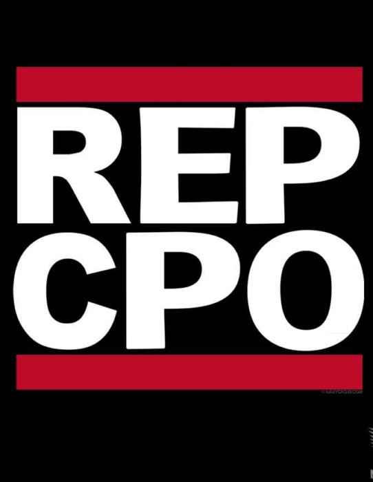 REP CPO US Navy Sticker
