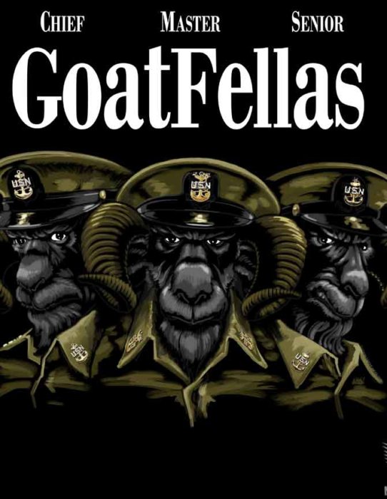 Goatfellas US Navy Sticker
