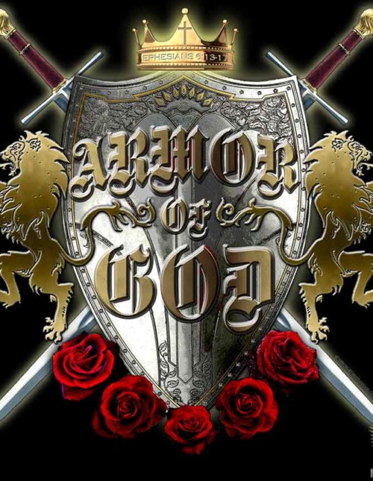 Armor Of God US Navy Sticker