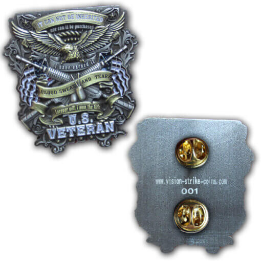 US Veteran Navy Lapel Pin