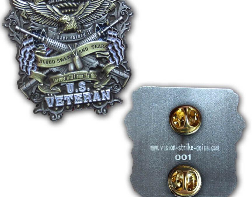US Veteran Navy Lapel Pin