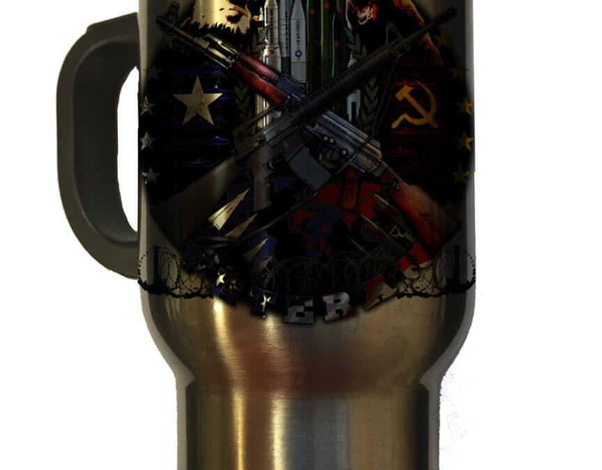 Cold War Veteran Travel Mug
