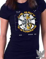 US Navy Aviation E-2 Hawkeye Womens Shirt