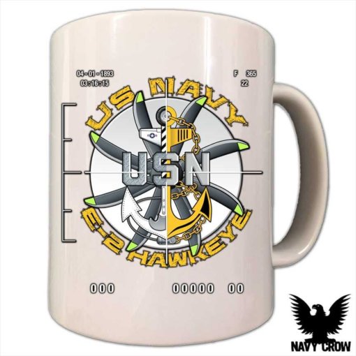 US Navy Aviation E-2 Hawkeye Coffee Mug