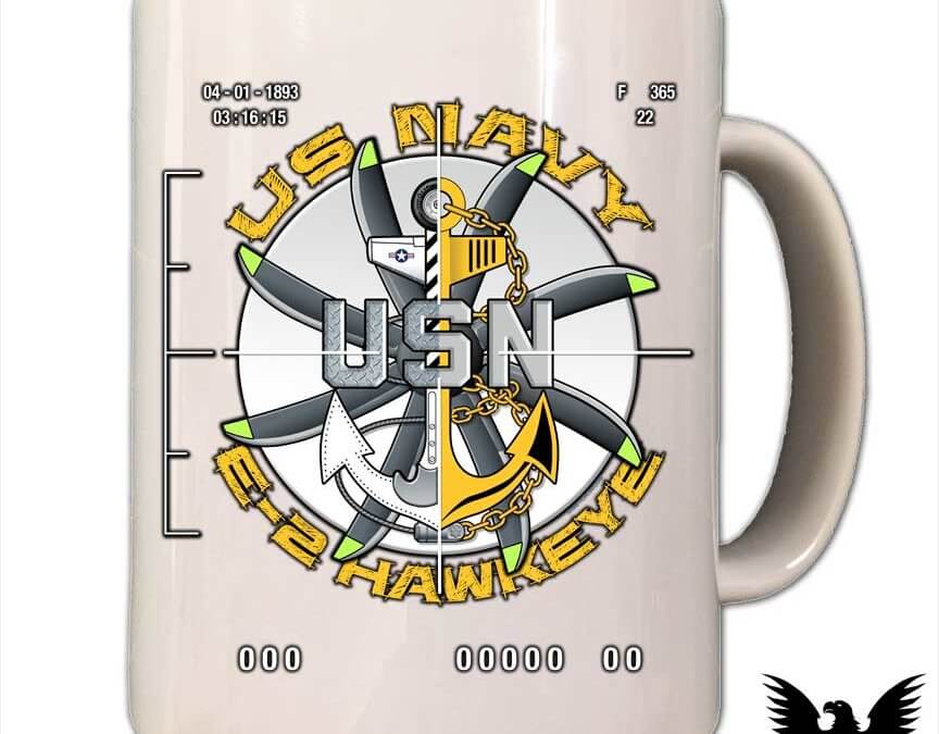 US Navy Aviation E-2C Hawkeye Coffee Mug