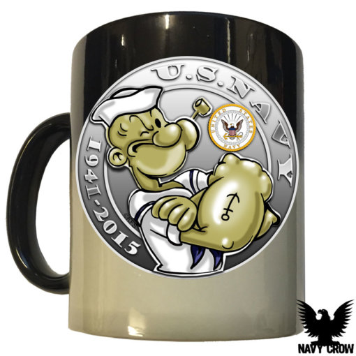 US Navy Popeye Lava Mug