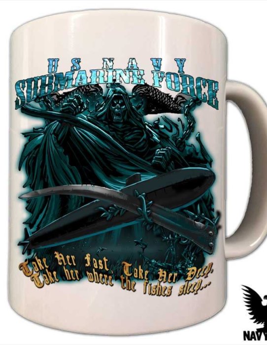 US Navy Submarine Force Coffee Mug