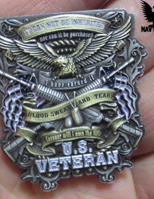 US Veteran Military Lapel Pin