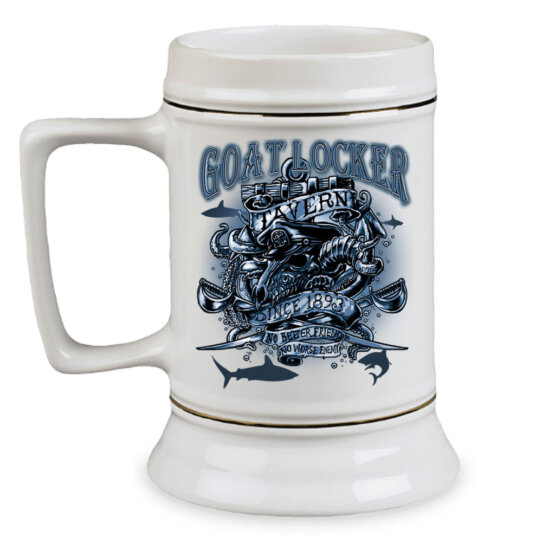 US Navy Chief Goatlocker Stein