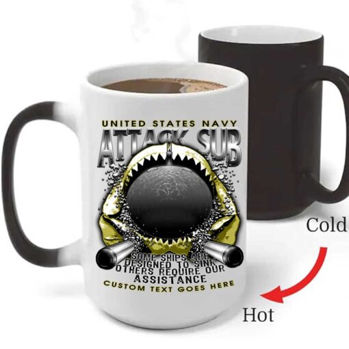 Navy-AttackSub-Heat-Activated-15oz-Coffee-Mug-Ex