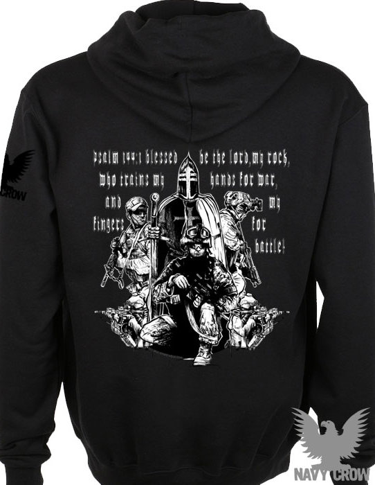 Psalm 144:1 Blessed Be The Lord Hoodie