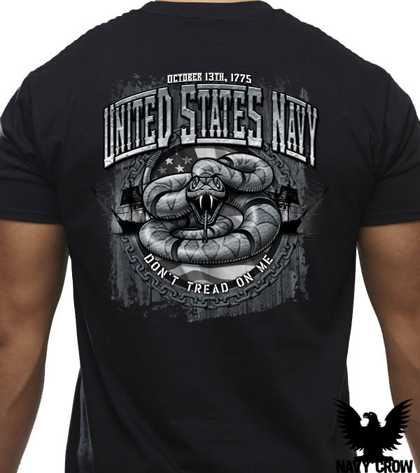 United States Navy Don’t Tread On Me Shirt