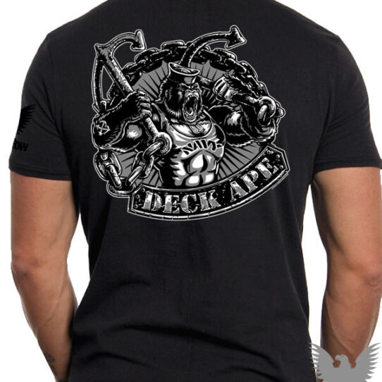 United States Navy Deck Ape Mens Shirt