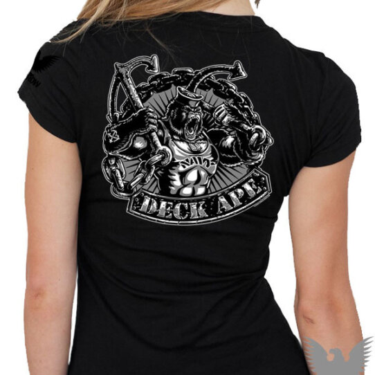 United States Navy Deck Ape Ladies Shirt