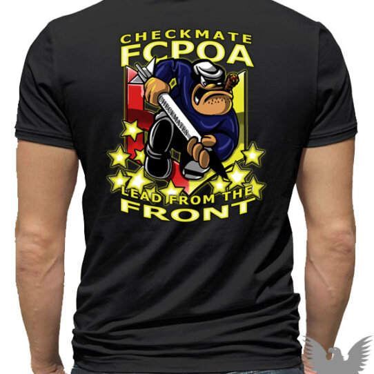 USN VFA 211 FCPOA Custom Navy Shirt