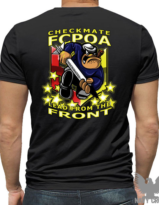 USN VFA 211 FCPOA Custom Navy Shirt
