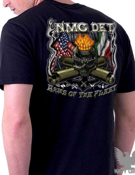 Munitions Command Detachment Sigonella Custom Navy Shirt