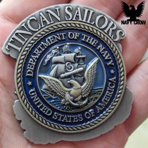 Tin Can Sailors Coin