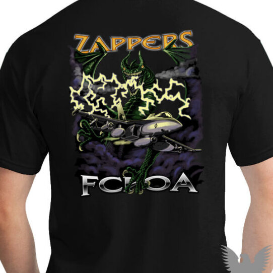 US Navy VAQ 130 FCPOA Custom Navy Shirt