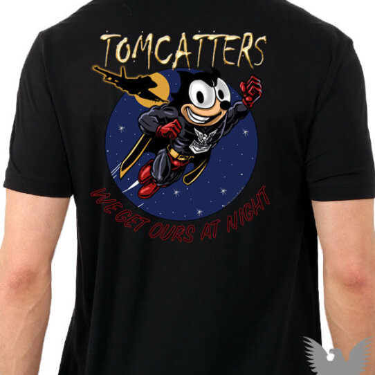 US Navy VFA 31 Tomcatters Custom Navy Shirt