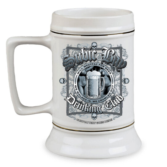 US Navy Subic Bay Drinking Club Stein