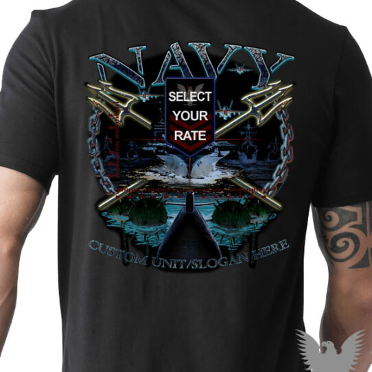 US Navy Rate Custom Military Shirt