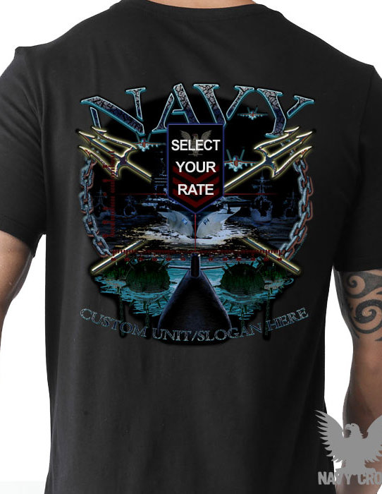 US Navy Rate Custom Military Shirt