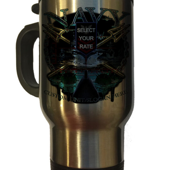 US Navy Rate Travel Mug