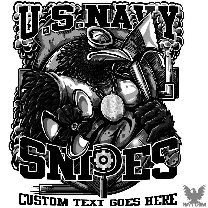 US Navy Snipes Sticker