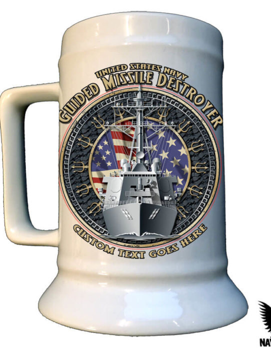 US Navy Guided Missile Destroyer Stein