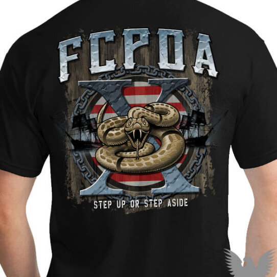 US Navy FCPOA Step Up Or Step Aside Custom Navy Shirt