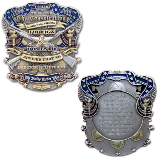 oath-to-Constitution-Veteran-Engraved Coin