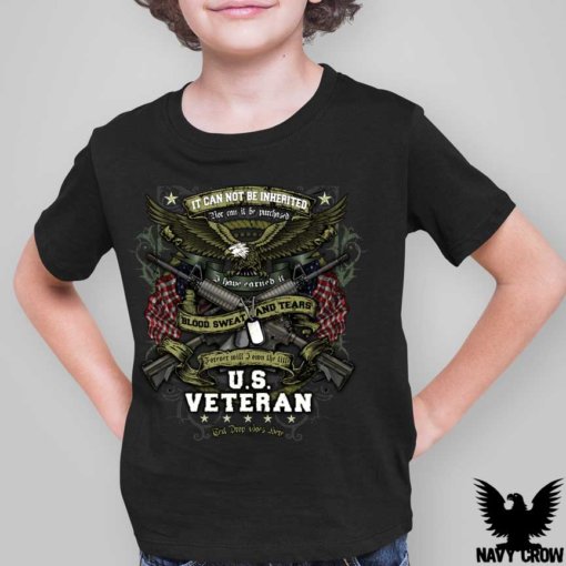 US Veteran It Cannot Be Inherited US Navy Youth Shirt