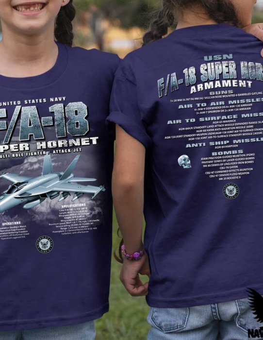 F18-Super-Hornet-US-Navy-Youth-Shirt