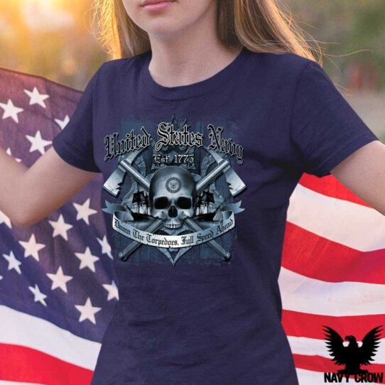 Damn The Torpedoes US Navy Youth Shirt