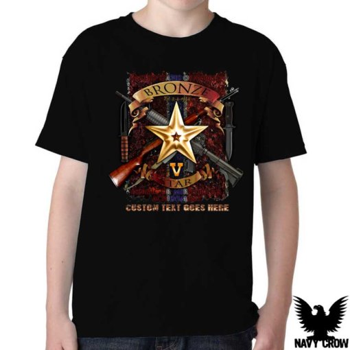 Bronze Star US Navy Youth Shirt